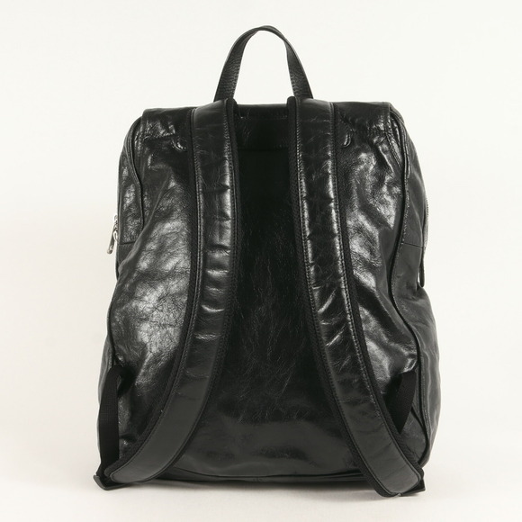 GUCCI Black Leather Backpack - Picture 3 of 4